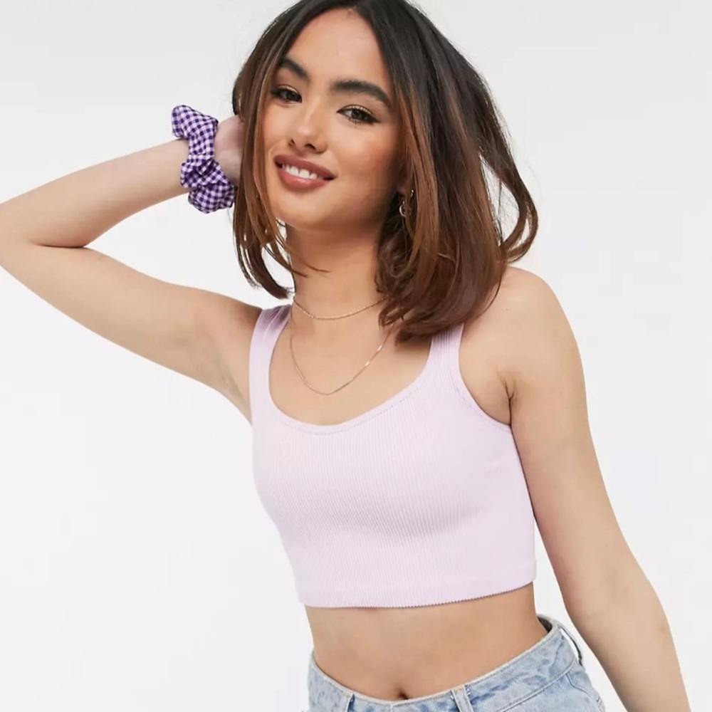 Cotton On Lilac Cropped Tank